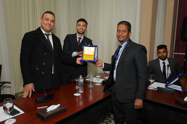 تكريم الاستاذ حسام صبري